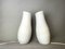 White Opal and Red Glass Asymmetric Mylonit Table Lamps by Polantis for Ikea, Set of 2 2