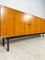 Large Mid-Century Walnut Sideboard with Metal Legs, 1960s 3
