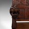 Antiker schottischer viktorianischer Hallenstuhl aus geschnitzter Eiche, 1860er 10