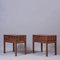 Handcrafted Walnut & Oak End Bedside Tables from Sum Furniture, Set of 2 1