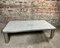 Vintage Chromed Aluminum and Marble Tray Coffee Table attributed to Gianfranco Frattini, 1960s 2