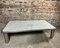 Vintage Chromed Aluminum and Marble Tray Coffee Table attributed to Gianfranco Frattini, 1960s, Image 2
