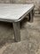 Tavolino da caffè vintage in alluminio cromato e marmo attribuito a Gianfranco Frattini, anni '60, Immagine 8