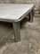 Vintage Chromed Aluminum and Marble Tray Coffee Table attributed to Gianfranco Frattini, 1960s 8