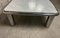 Vintage Chromed Aluminum and Marble Tray Coffee Table attributed to Gianfranco Frattini, 1960s 3