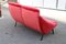 Italian Magenta Velvet Sofa from Arflex, 1960s, Image 7