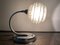 Lámpara de mesita de noche ajustable Art Déco vintage, Imagen 4