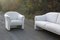 Sofa and Armchair in Cream from Walter Knoll, Set of 2 2