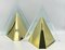 Postmodern Triangular Sconces from Karstadt AG, 1980s, Set of 2 11