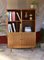 Vintage Oak Chest of Drawers with Vinyl Storage Space, 1960s 13