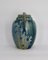 Glazed Stoneware Vase, Pierrefonds, France, 1930s 3