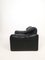 Black Leather Maralunga Armchairs attributed to Vico Magistretti for Cassina, 1970s, Set of 2 12