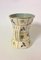 Hand-Painted Ceramic Vase with Gold Finishes by Dante Baldelli for Ceramiche Baldelli, 1940s 2