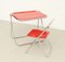 Platone Folding Desk and Plia Chair by Giancarlo Piretti, 1970s, Set of 2 6