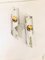 Mid-Century French Space Age Chrome-Plated Sconces, 1970s, Set of 2, Image 7