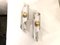 Mid-Century French Space Age Chrome-Plated Sconces, 1970s, Set of 2, Image 6