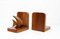 Carved Wooden Bookends, 1970s, Set of 2 6