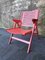 Vintage Red Rex Folding Chair by Niko Kralj for Stol Kamnik, Slovenia, 1960s 1