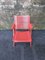 Vintage Red Rex Folding Chair by Niko Kralj for Stol Kamnik, Slovenia, 1960s, Image 9
