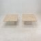 Italian Travertine Coffee or Side Tables, 1980s, Set of 2 10