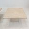 Italian Travertine Coffee or Side Tables, 1980s, Set of 2 13