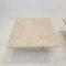 Italian Travertine Coffee or Side Tables, 1980s, Set of 2 14