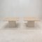 Italian Travertine Coffee or Side Tables, 1980s, Set of 2 6