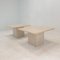 Italian Travertine Coffee or Side Tables, 1980s, Set of 2 2