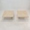 Italian Travertine Coffee or Side Tables, 1980s, Set of 2 11
