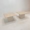 Italian Travertine Coffee or Side Tables, 1980s, Set of 2, Image 3