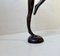 Escultura andrógina vintage de bronce patinado, años 70, Imagen 6