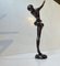 Vintage Androgynous Sculpture in Patinated Bronze, 1970s, Image 5