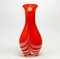 Vase Postmoderne de Ząbkowice Glassworks par L. Fiedorowicz, Pologne, 1970s 3