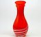 Postmoderne Vase von Ząbkowice Glassworks von L. Fiedorowicz, Polen, 1970er 4