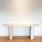 Travertine Console Table, Italy, 1980s 8
