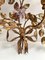 Italian Wall Light in Metal with Crystal Flowers from Banci Firenze, 1960s, Image 4