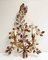 Italian Wall Light in Metal with Crystal Flowers from Banci Firenze, 1960s, Image 3