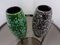 Ceramic 522-20 Lava Vases from Scheurich, 1970s, Set of 2, Image 3