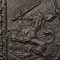 Schwerer antiker niederländischer Feuerboden aus Gusseisen, 1900er 6