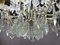 Large Antique Silver Plated Bronze Chandelier 8
