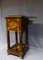 Charles X Side Table in Rosewood and Boxwood Marquetry, Image 6