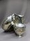 Bacinella e brocca placcati in argento, XIX secolo, set di 2, Immagine 4