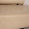 Beige Leather Cirrus Two Seater Sofa from Cor 4