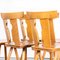 Blonde Dining Chairs, Alsace, 1950s, Set of 6 4