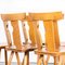 Blonde Dining Chairs, Alsace, 1950s, Set of 6, Image 4