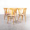 Blonde Dining Chairs, Alsace, 1950s, Set of 6 1