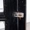 Tall French Ebonised Museum Display Cabinet, 1940s 3