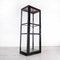 Tall French Ebonised Museum Display Cabinet, 1940s 11