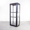 Tall French Ebonised Museum Display Cabinet, 1940s 1