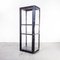 Tall French Ebonised Museum Display Cabinet, 1940s, Image 1